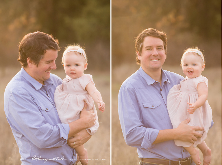 Daddy and Daughter |Bethany Mattioli Photography - Bay Area Family Photographer 