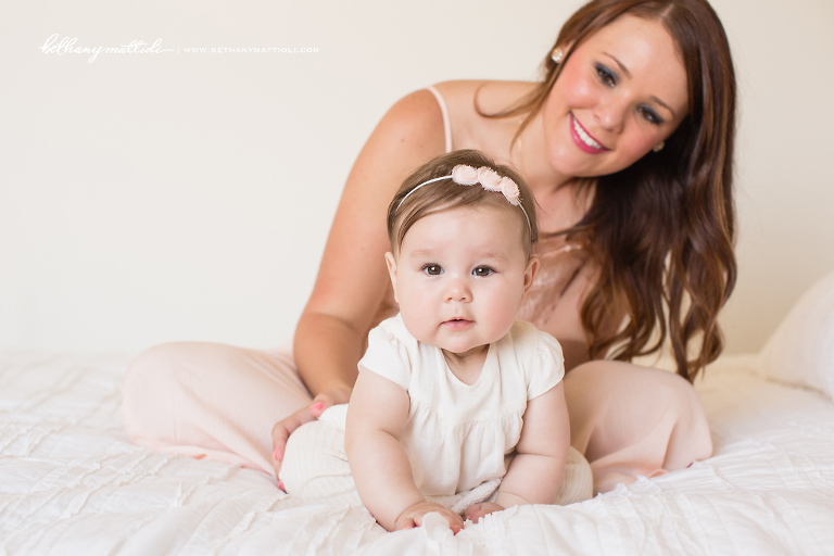 6 Month Baby Girl | Bethany Mattioli Photography - Silicon Valley Baby Photographer