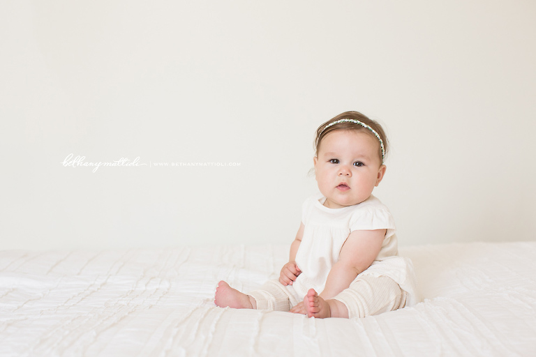 6 Month Baby Girl | Bethany Mattioli Photography - Bay Area Baby Photographer