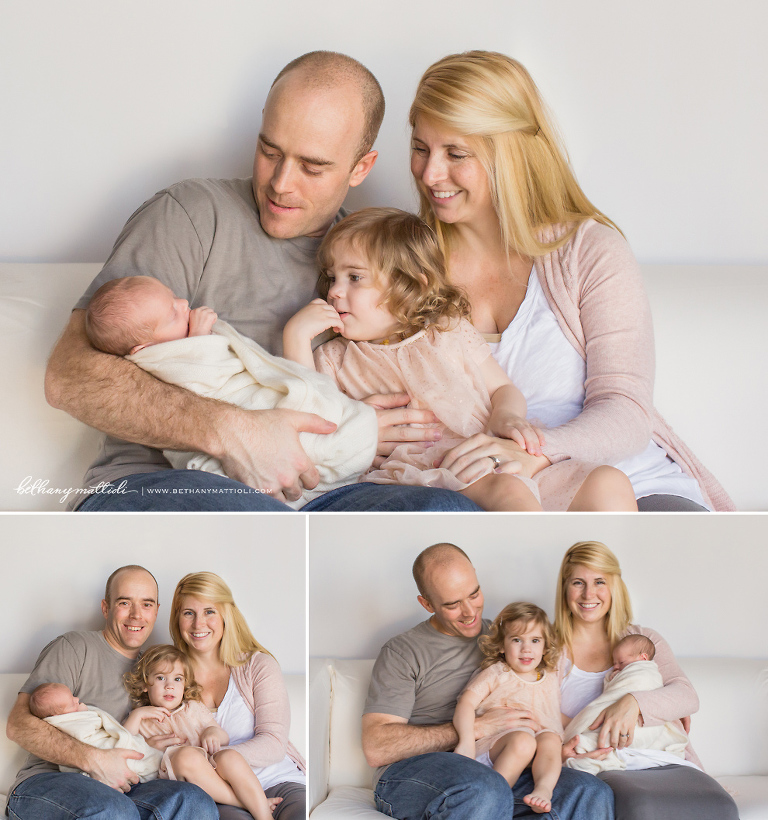 Family with Newborn | Bethany Mattioli Photography - Newborn Photography San Jose