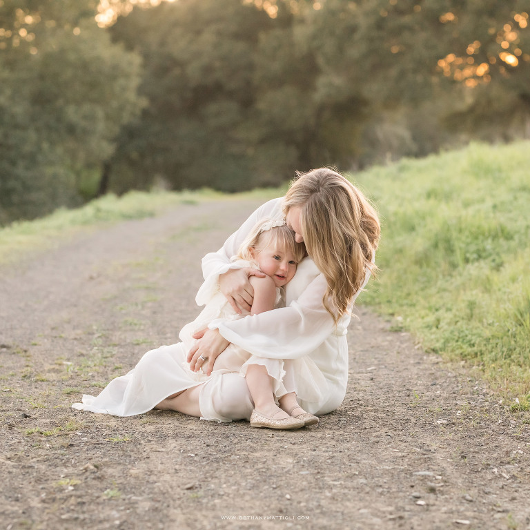 Three Year Old Girl Birthday Mommy and Me Photo Session | Morgan Hill Photographer | Bethany Mattioli Photography