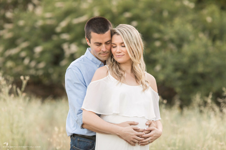Romantic Couples Maternity Session | Maternity Photography in the Bay Area | Bethany Mattioli Photography