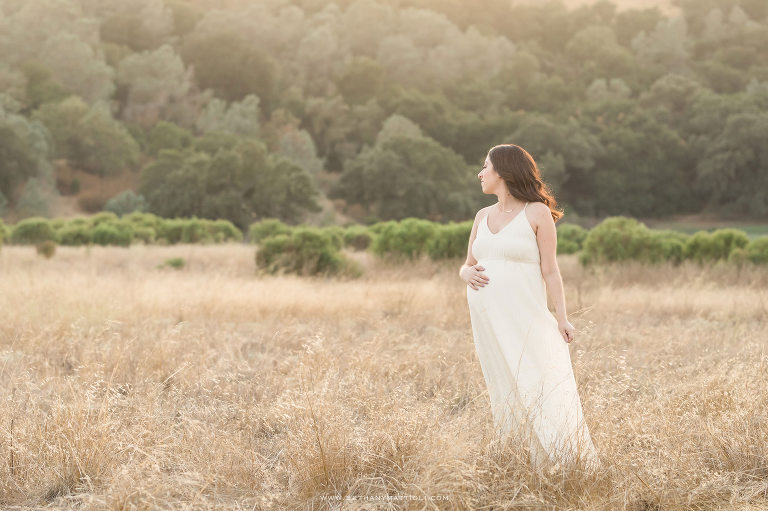 Outdoor Maternity Sunset Session | Pregnancy Photography Bay Area | Bethany Mattioli Photography