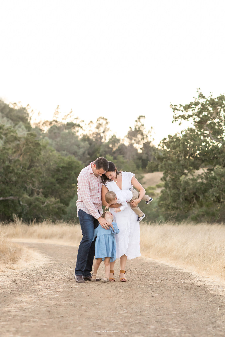 Family Photos in the Bay Area | Family of Four | Bethany Mattioli Photography 