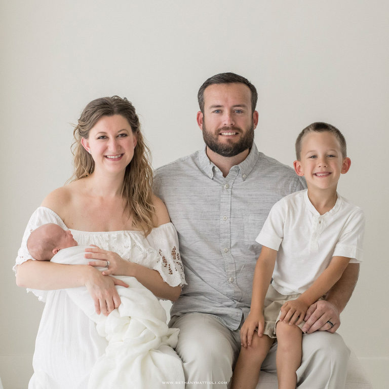 New Family of Four | Newborn Photography in Morgan Hill | Bethany Mattioli Photography 