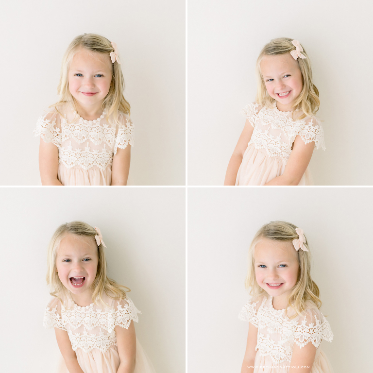 Six Year Old Girl Laughing | Bay Area Children Photographer | Bethany Mattioli Photography 